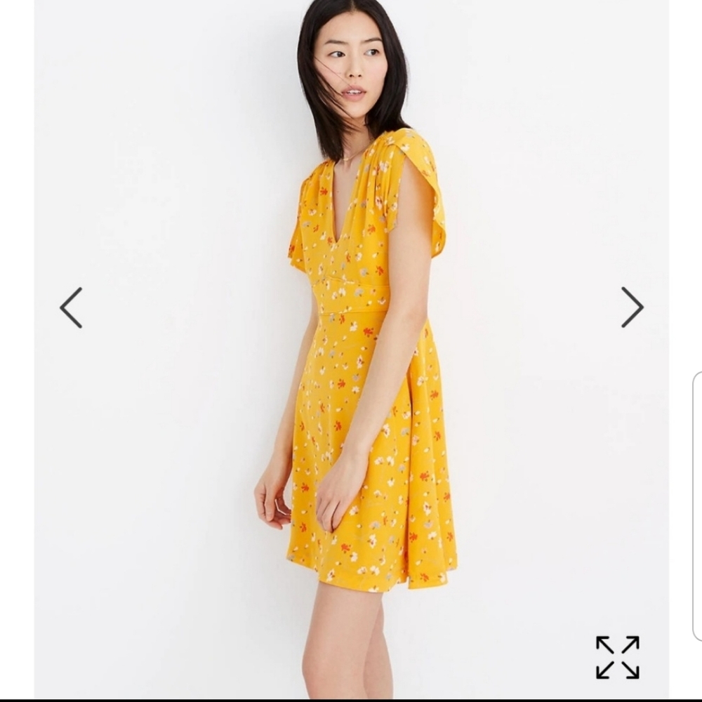COPY - Madewell Silk Belladonna Dress NWT